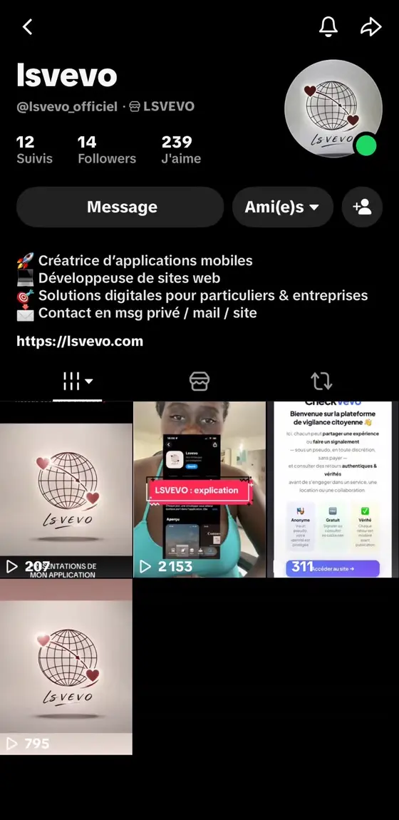 Profil TikTok LSVEVO